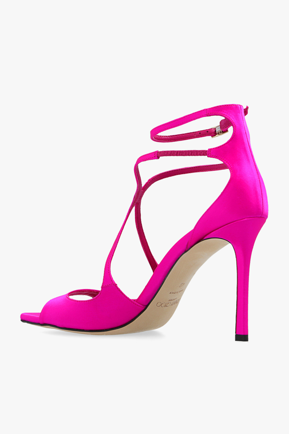 【23AW NEW】Jimmy Choo_women/ Azia サテン ヒールサンダル/2色 Jimmy Choo 'Azia' satin heeled sandals | Women's Shoes | Vitkac